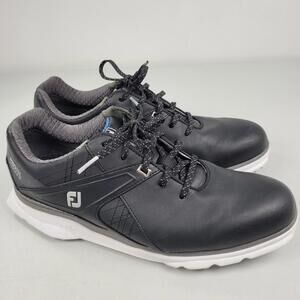 FootJoy Pro SL Carbon Ortholite Golf Shoe Black Spikeless 53108C Size 9.5 M SS